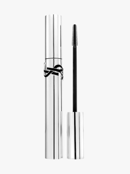 YSL Lash Latex Sculpting & Lengthening Mascara in branded component on a light gray background